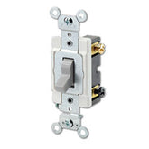 Leviton CSB2-15 Commercial Grade,Back and Side Wired, 120/277 Volt, Toggle Double-Pole AC Quiet Switch